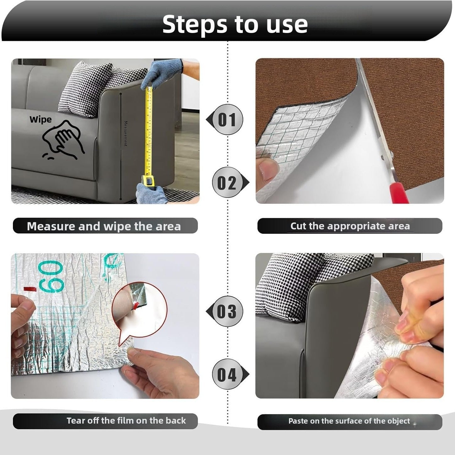 Self-Adhesive Cat Scratching Pad