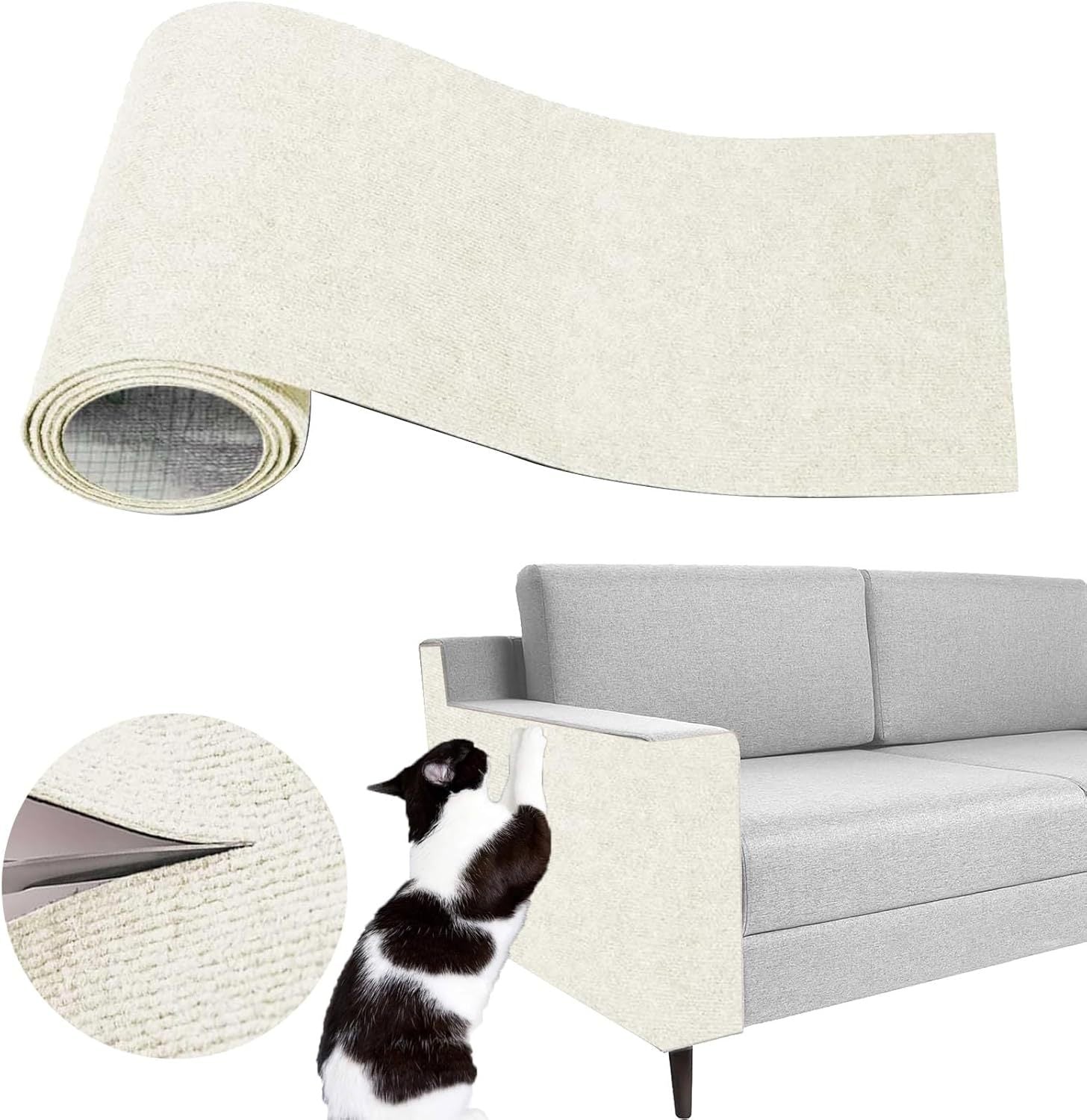 Self-Adhesive Cat Scratching Pad